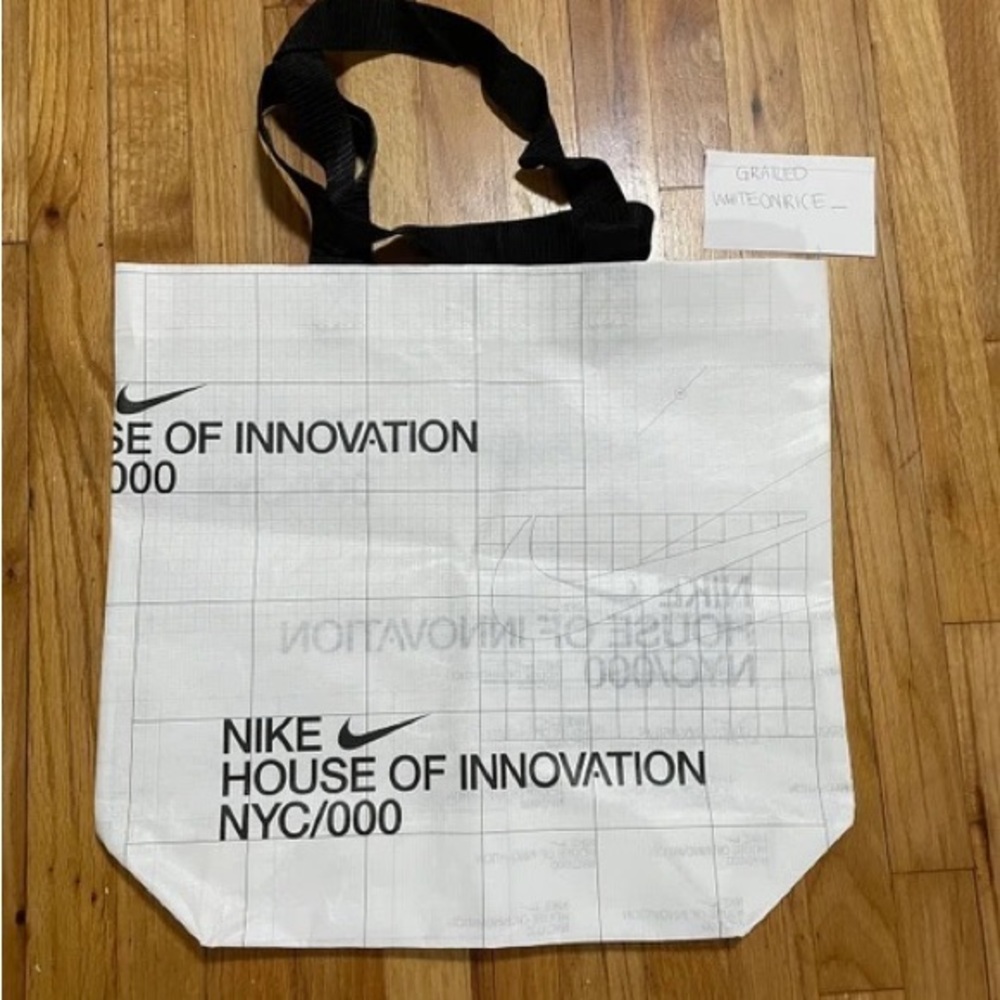 NYC Nike House of innovation tote bag